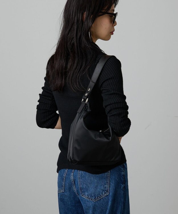 russet ナイロン2WAYミニショルダーバッグ(SF-261) Black