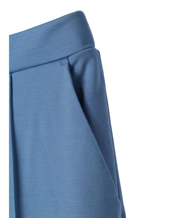 Green Parks らくスレストレートパンツ Blue