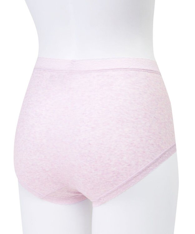 WACOAL 【ディアヒップ】 ショーツ はきこみ丈ふかめ 綿混(身生地) ヒップを包みこむフィット感 やさしいはきごこち PPA177 /ワコール パープル