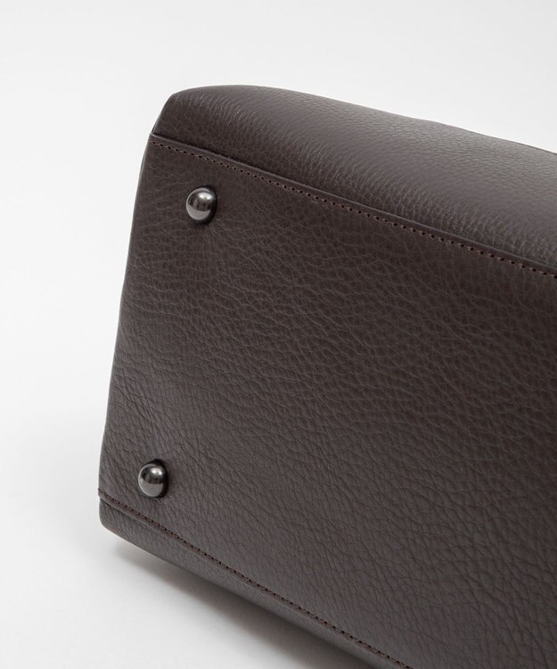 GOTAIRIKU 別注/日本製【PELLE MORBIDA×GOTAIRIKU】レザー トートバッグ ダークブラウン系