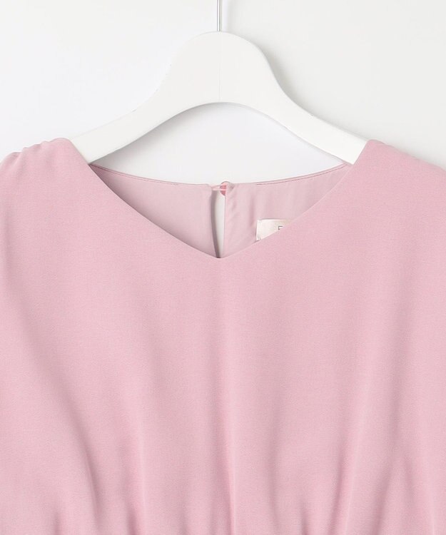 Feroux 【洗える】サマードロスト ワンピース ライラック系