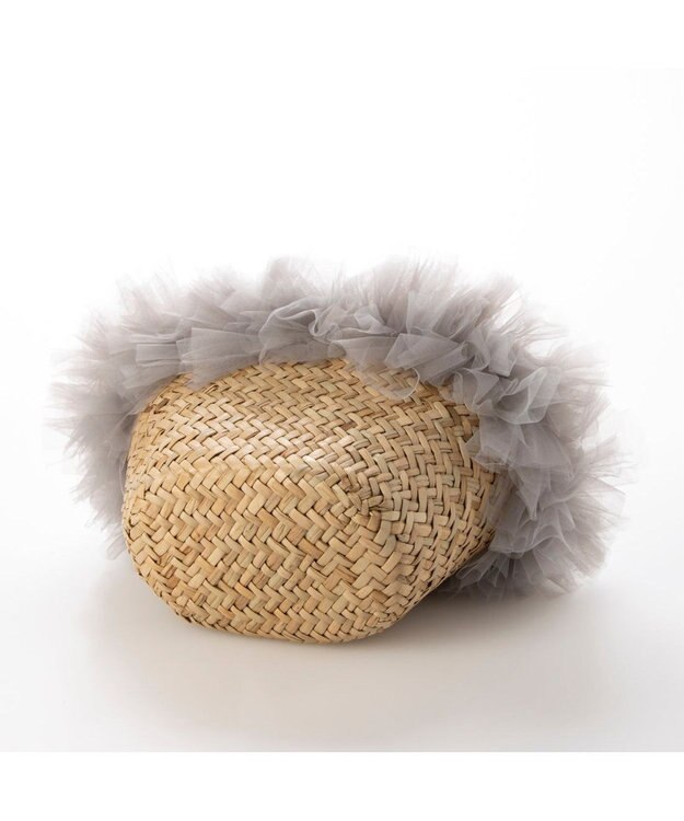 UNBILLION カカトゥ kakatoo / チュールフリンジカゴバッグ GY