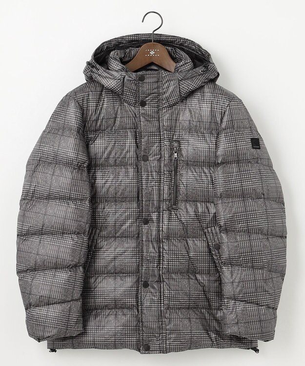 キングサイズ・撥水/フード取り外し可/ダウン】パウダータフタ ダウン