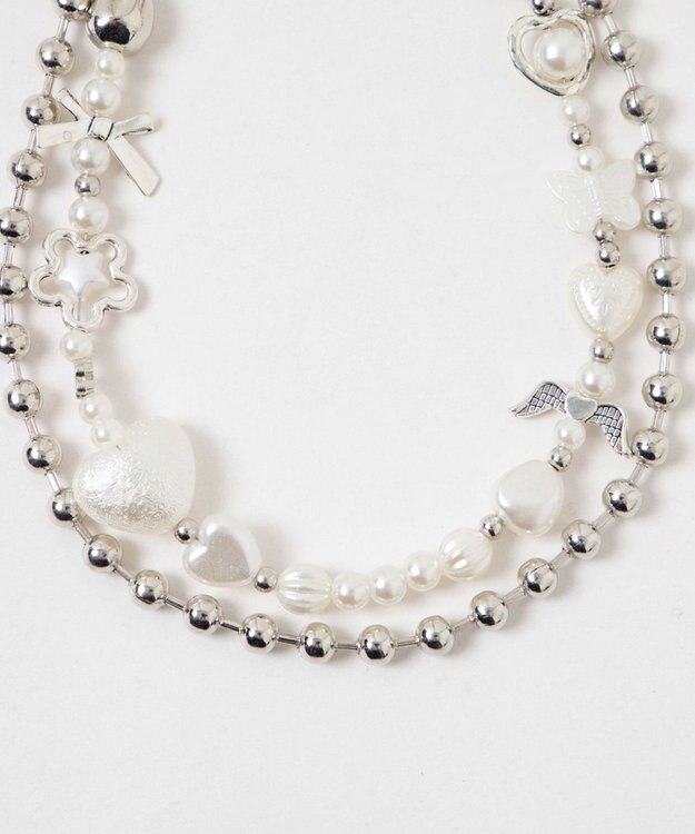 WEGO 2wayチェーンビーズストラップ 柄2