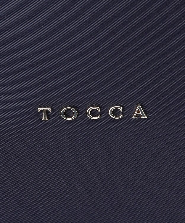 TOCCA 【八木アリサさん着用】RIBBON KNOT NYLONBAG ナイロントートバッグ ネイビー系
