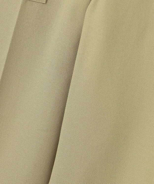 JOSEPH 【洗える】オーガニックツイル　ワイドトラウザーズ Dark Olive