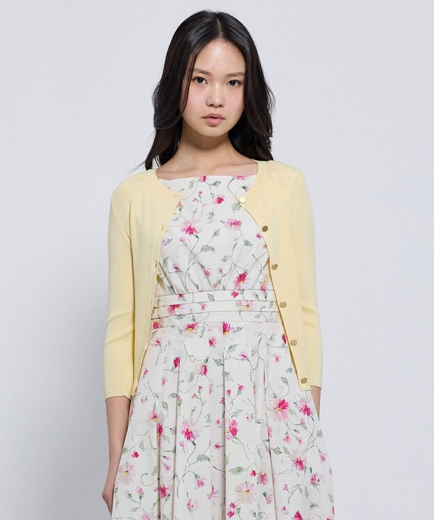 TOCCA SPRING TIME カーディガン イエロー系