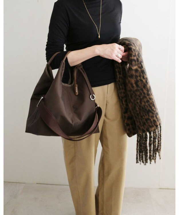 MORROW by thank 【A4サイズ収納可】LOLO TWOWAY ダークブラウン