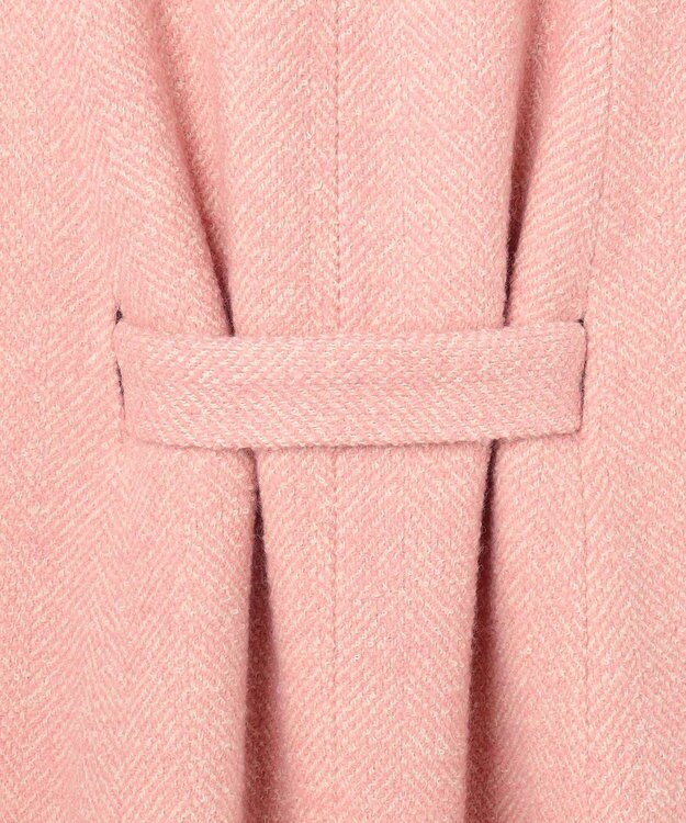 TOCCA 【消臭】SNOWBERRY POCKET TWEED ポンチョ ピンク系5