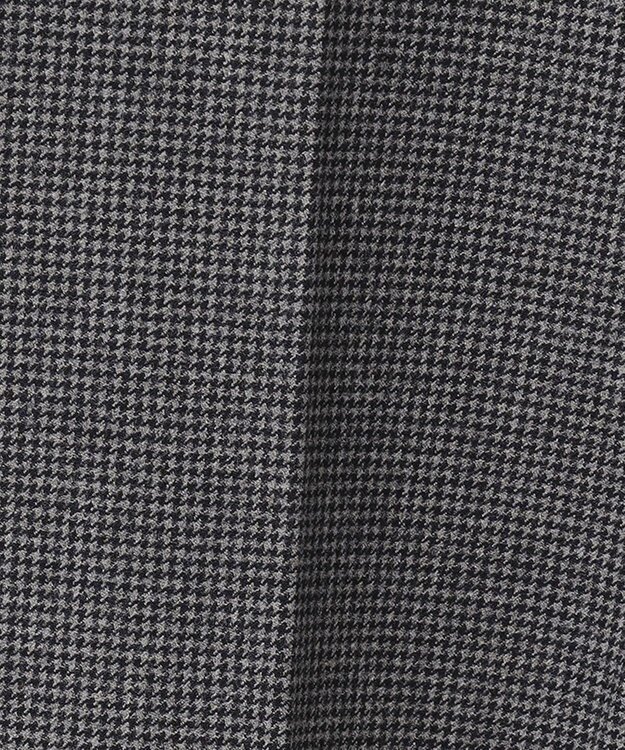 J.PRESS LADIES 【洗える】チェルビックチェック テーパード パンツ グレー系3