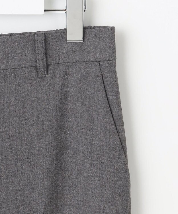 自由区 【カタログ掲載】TRギャバストレート パンツ TOPグレー