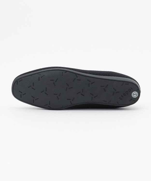 steppi “撥水＆洗えるニットシューズ” バレエ パンプス ネイビー