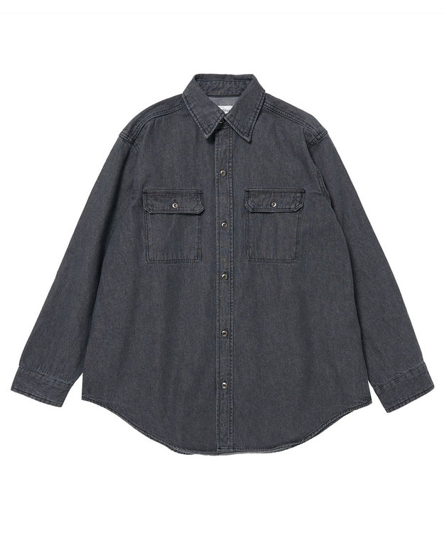 坪田あさみさんコラボ＞CPOデニムジャケット グレー / woadblue