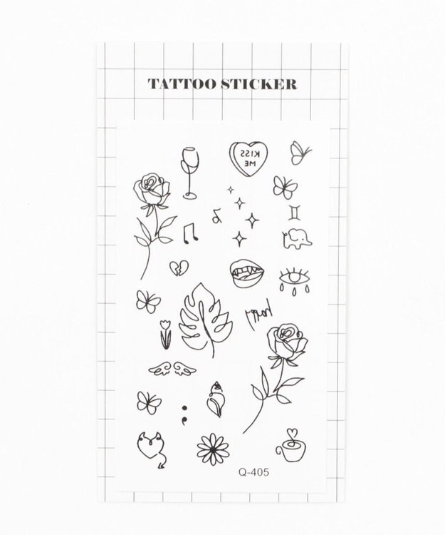 WEGO セットタトゥーシールB 柄2