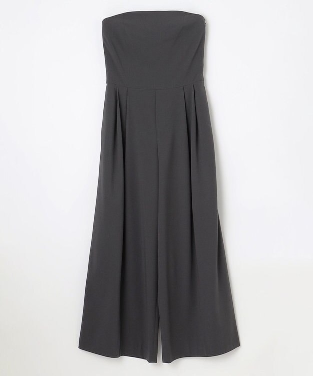 NAVE 【Nave・洗える】スパントロ ビスチェオールインワン グレー系