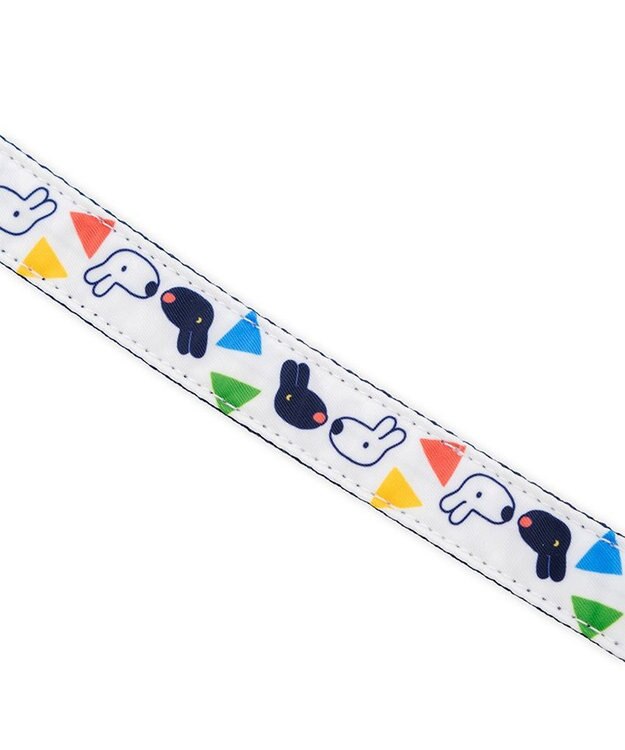 PET PARADISE リサとガスパール アクティブハーネス 《三角柄》 ＳＭ 中型犬 ホワイト×ネイビー