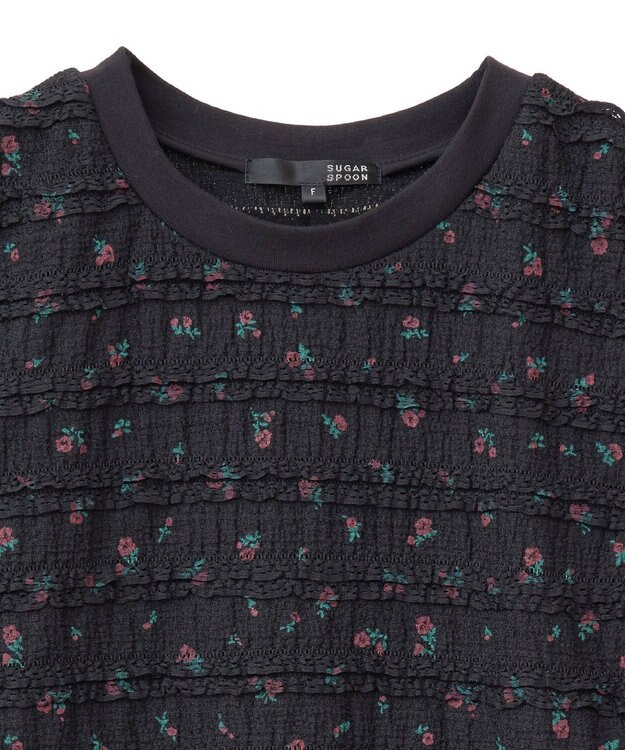 Green Parks ・ＳＵＧＡＲ　ＳＰＯＯＮ　コバナレースフリルノースリーフ Black