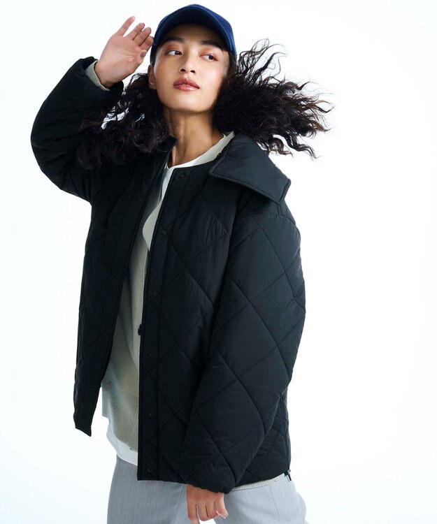 UNFILO 【訳ワリ特価】HOTOPIA キルティングジャケット ブラック系