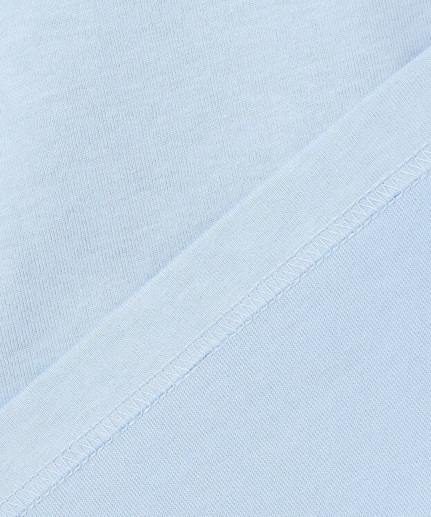 J.PRESS YORK STREET 【WOMEN】ファブリックスリーブ プルオーバー サックスブルー系