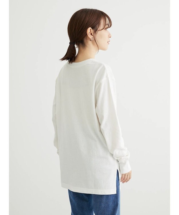 Green Parks 裾スリットホワイトインナー Off White