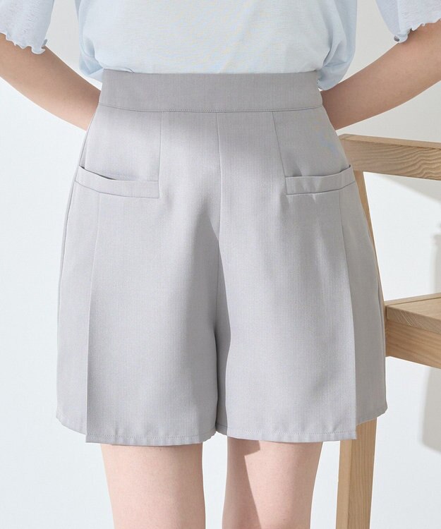 earth music&ecology ポケットデザインショートパンツ Gray