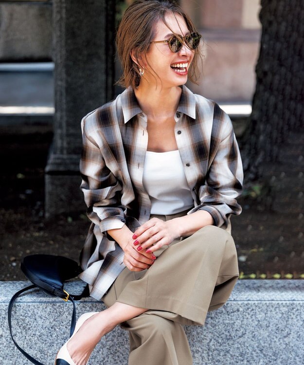 UNFILO サングラス ボストン(カーキ)