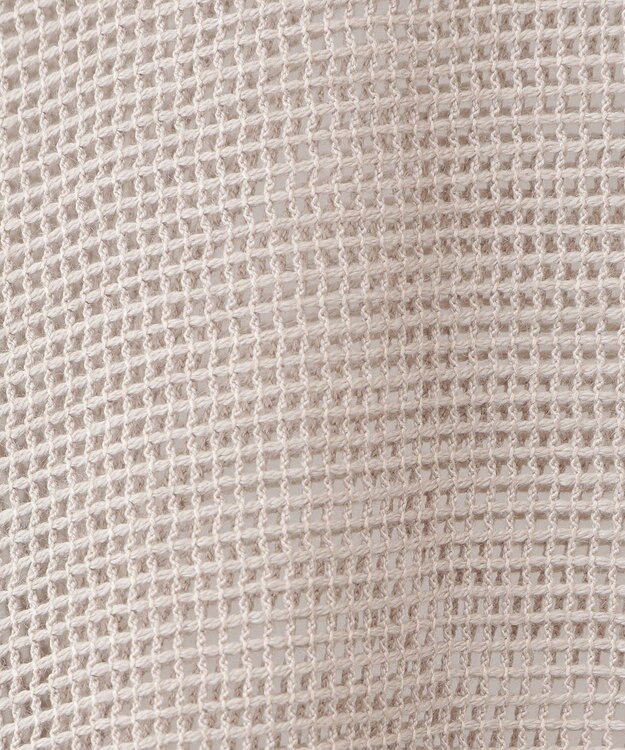 AMERICAN HOLIC メッシュ異素材切替ブルゾン Beige