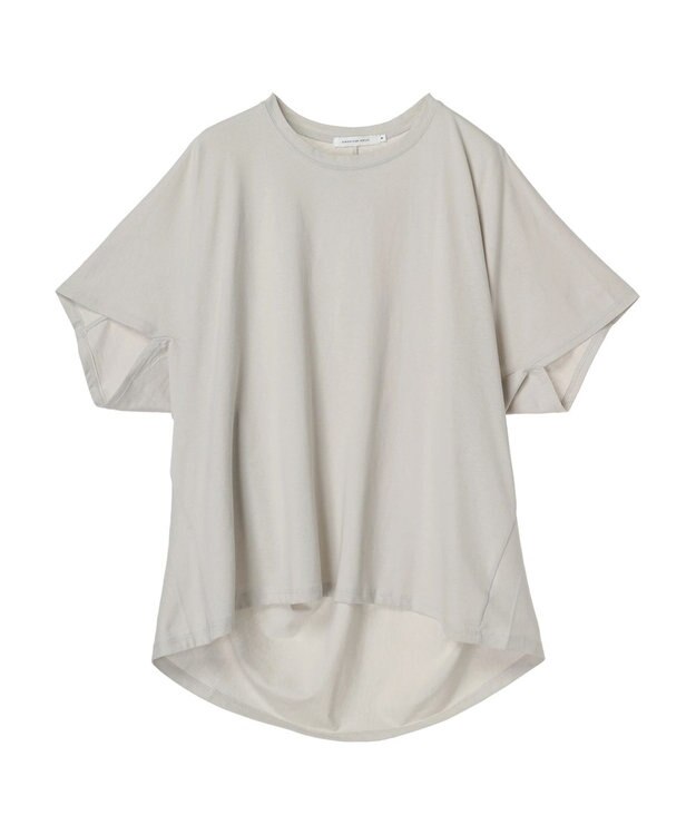 AMERICAN HOLIC 抜け衿カットプルオーバー Light Gray