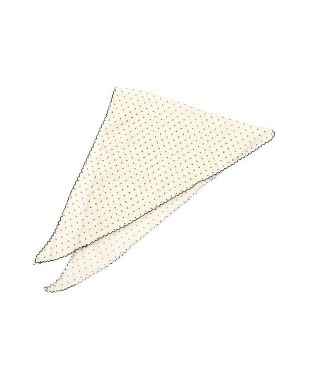 earth music&ecology トライアングルスカーフ Dot