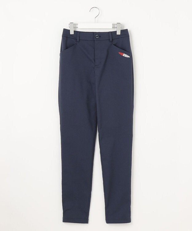 23区GOLF 【WOMEN】【ストレッチ】アポロック ベーシックパンツ ネイビー系