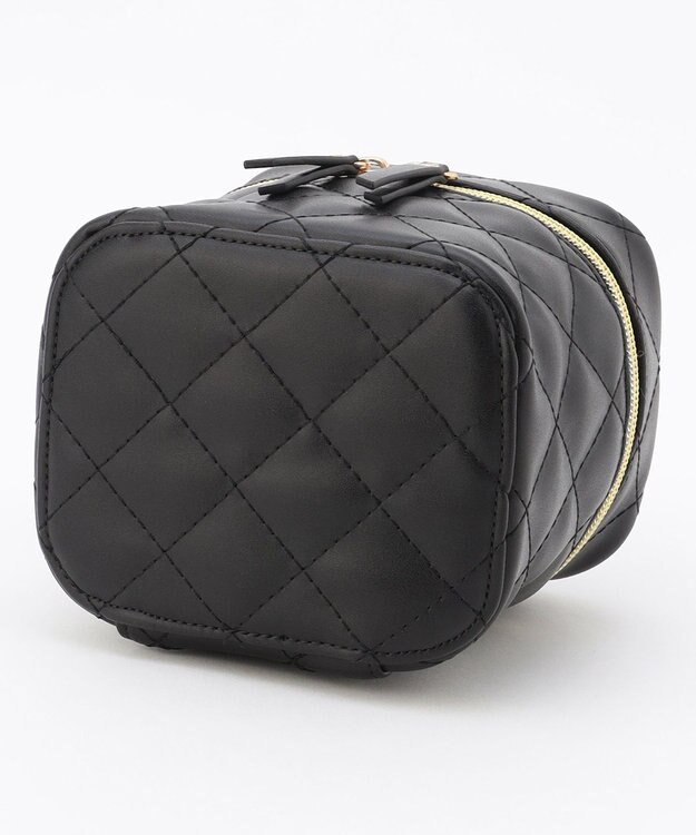 組曲 キルティングバニティバッグ ブラック系