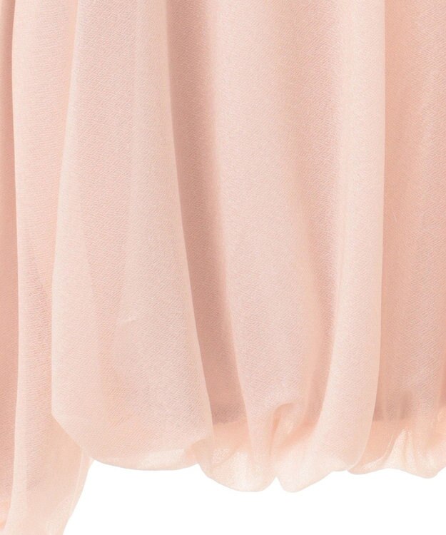 earth music&ecology シアーバルーンプルオーバー Pink Beige