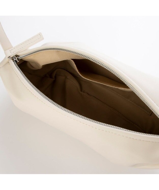 UNBILLION カシュカシュ cachecache / ギョウザ型ミニショルダー アイボリー