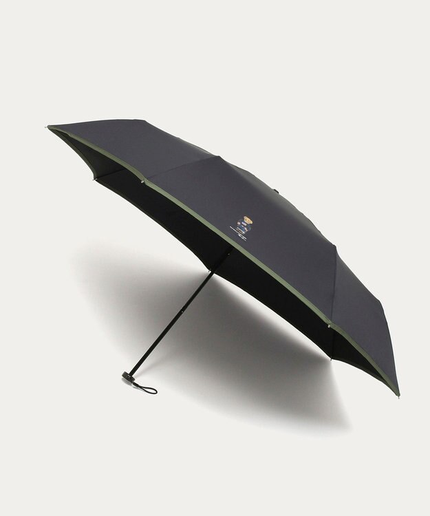MOONBAT 【WEB限定】POLO RALPH LAUREN(ポロ ラルフローレン)FLAG BEAR 雨傘 折りたたみ傘 ユニセックス ディープブルー