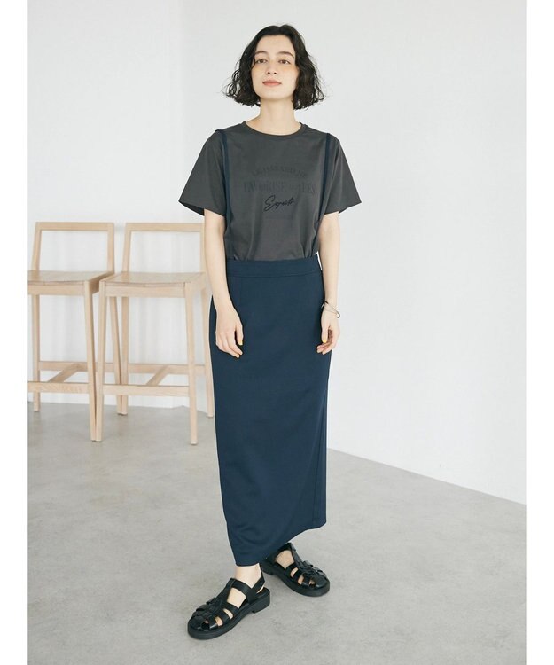 CRAFT STANDARD BOUTIQUE 【ＵＶカット】ＦＡＶＯＲＩＳＥ　ＴＥＥ Charcoal Gray