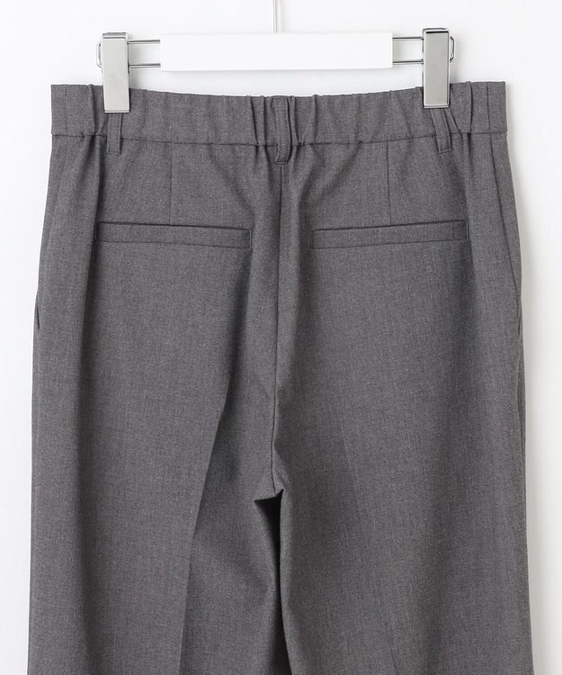 自由区 【カタログ掲載】TRギャバストレート パンツ TOPグレー