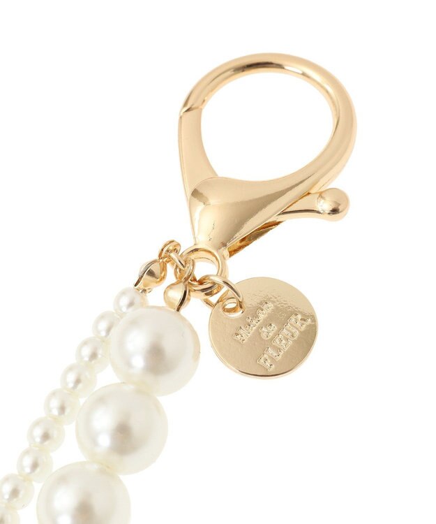 Maison de FLEUR パールフラワーチャーム Gold