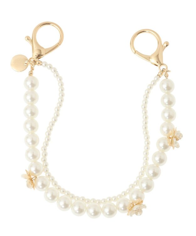 Maison de FLEUR パールフラワーチャーム Gold