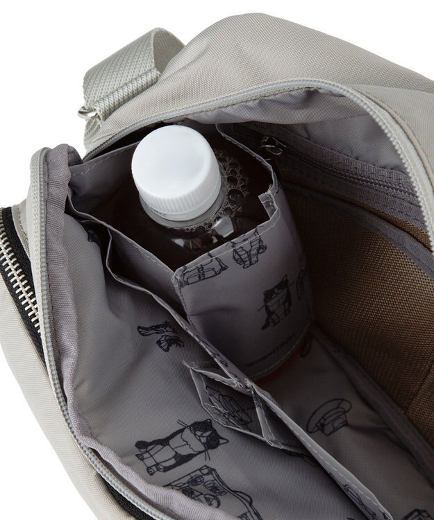 ACE BAGS & LUGGAGE HAyU × ace. フィカス ショルダーバッグ 19102 ハユ ライトグレー