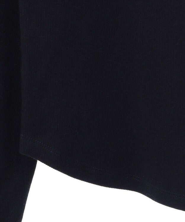 earth music&ecology ２ＷＡＹ釦リブプルオーバー Navy