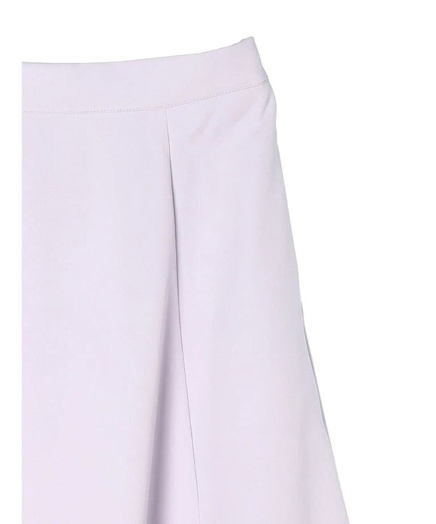 Green Parks 〈選べるきれシル〉フレアロング丈スカート Lavender