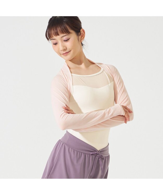 Chacott アームカバー ヨーロピアンピンク