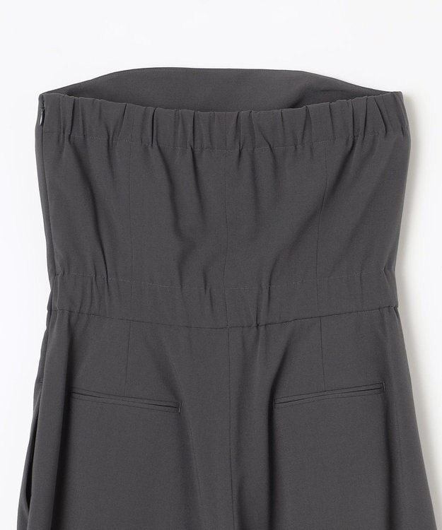 NAVE 【Nave・洗える】スパントロ ビスチェオールインワン グレー系