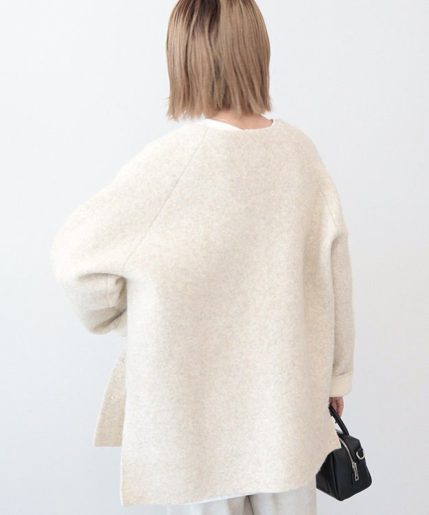 AMERICAN HOLIC Wフェイスラグランニットコーディガン Light Beige