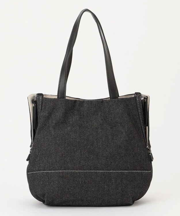 Y'SACCS デニムトートバッグ　Sサイズ ブラック【WEB限定カラー】