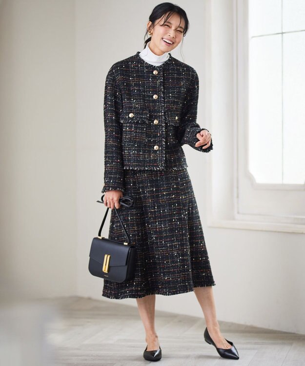 23区 DEMELLIER VANCOUVER ショルダー バッグ ブラック系