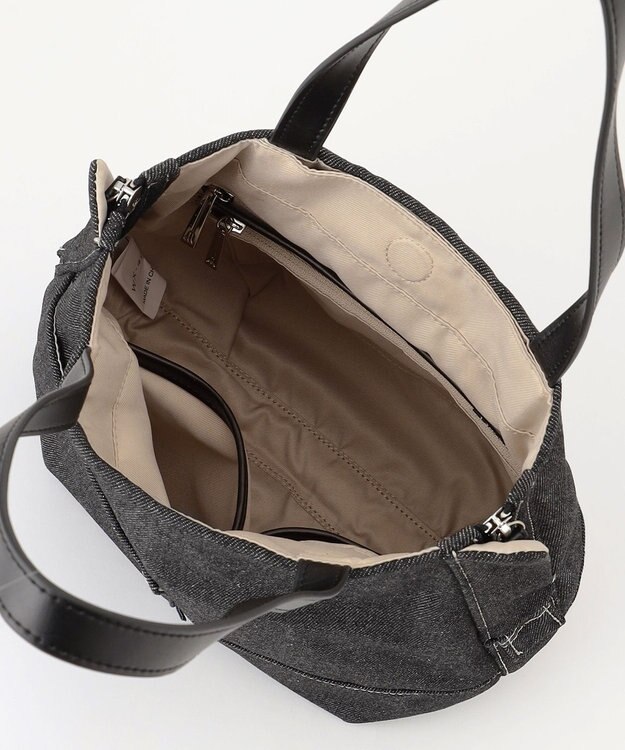 Y'SACCS デニムトートバッグ　Sサイズ ブラック【WEB限定カラー】