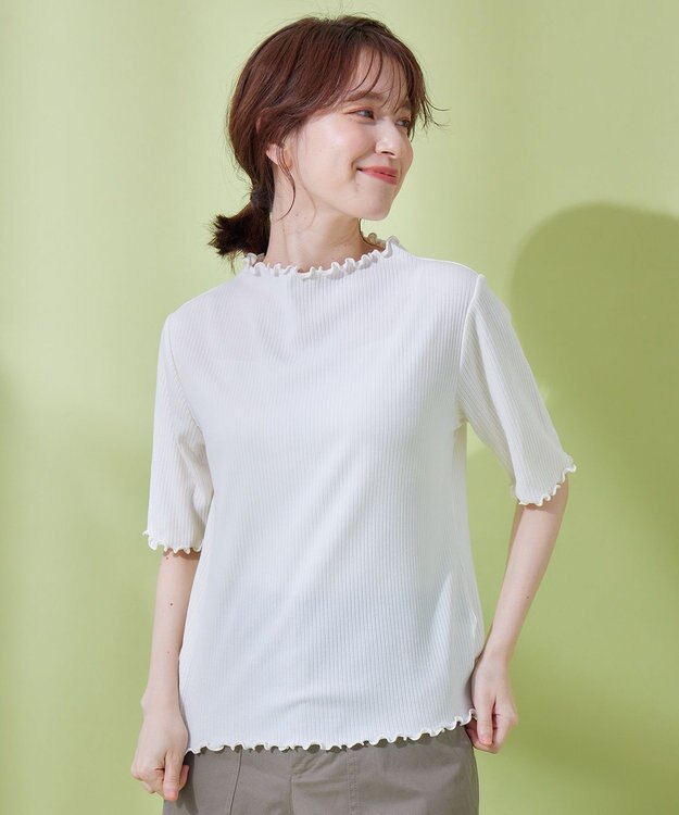 ANY メロー半袖Tシャツ オフ