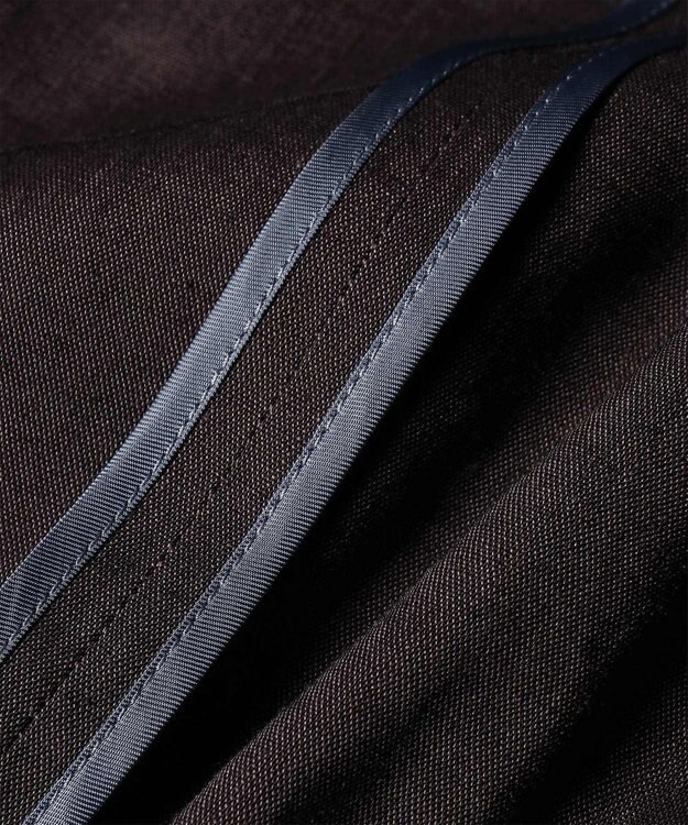 Paul Smith レーヨンリネン Vネックジレ ダークブラウン