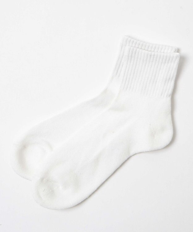 WEGO カラーパイルソックス（U） ホワイト